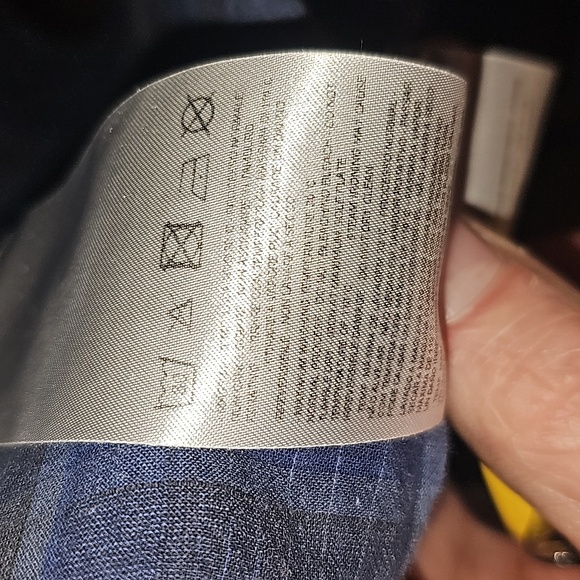 ARMANI EXCHANGE MEN'S SIZE M PLAID/PATCHWORK BUTTON UP - Picture 9 of 9